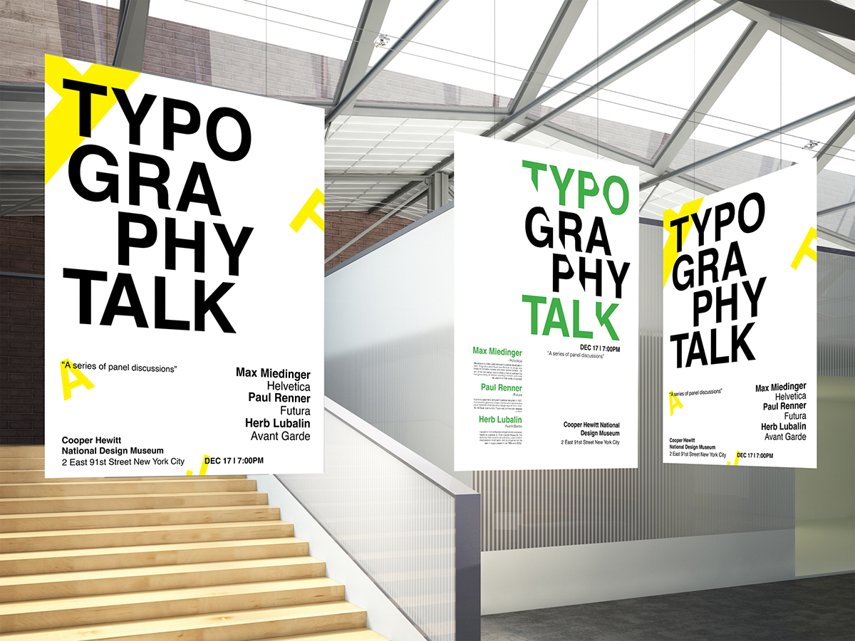 poster typographpytalk