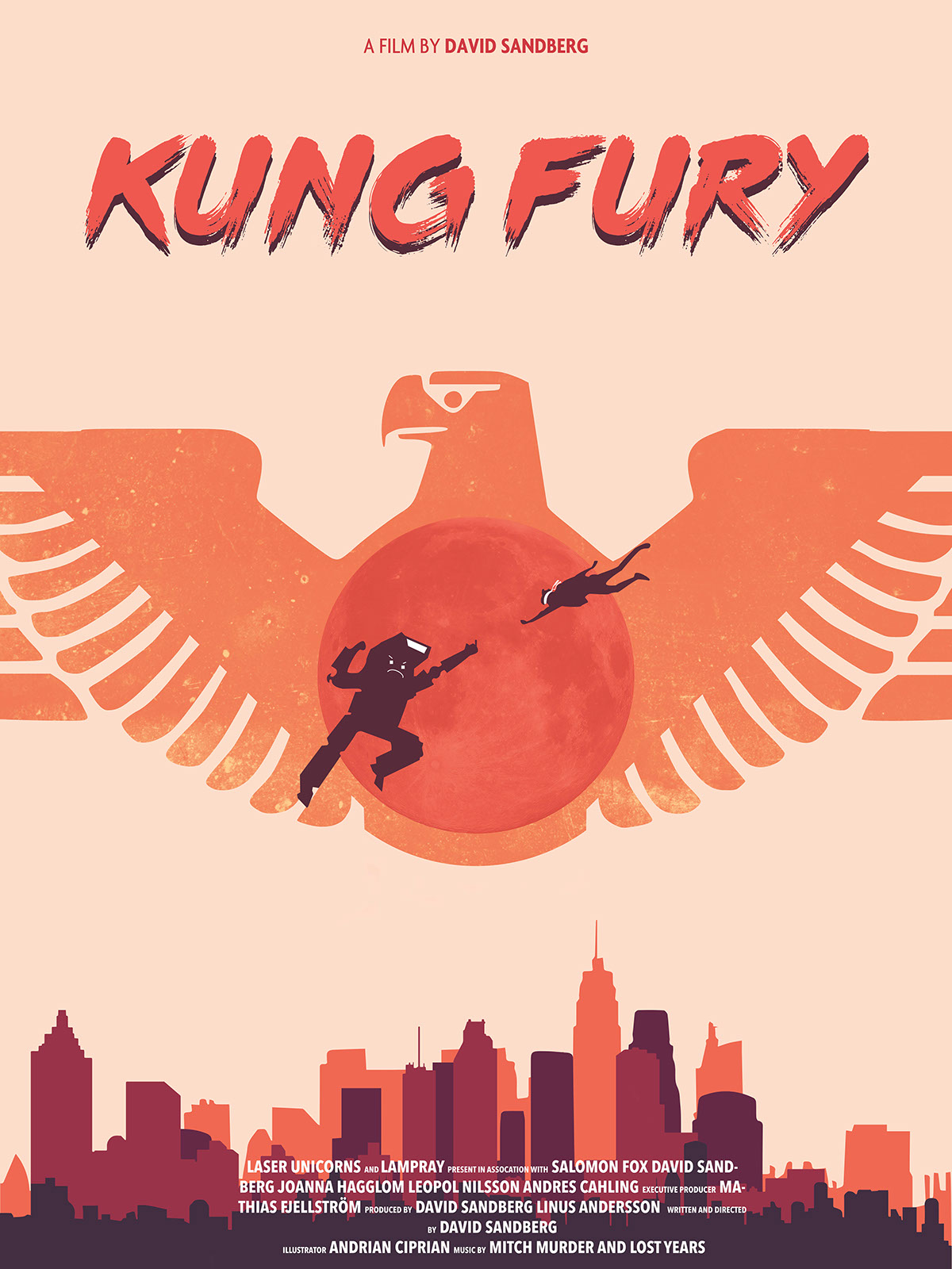 Olly moss Kung fury movie poster