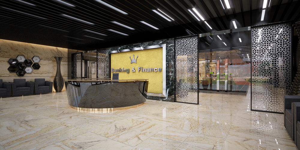 Office Design Luxury Bank Office On Behance