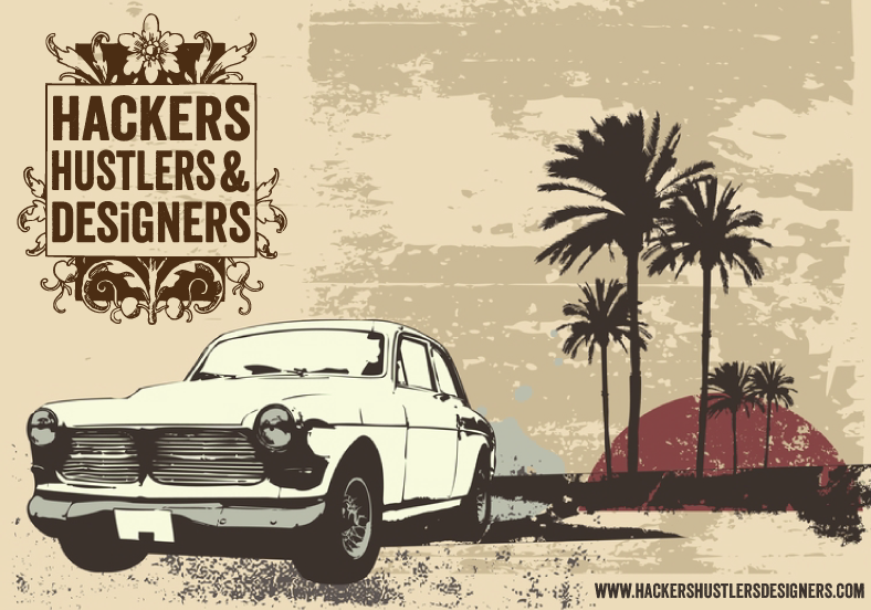 hackers hustlers Desginers logo brand identity hhd