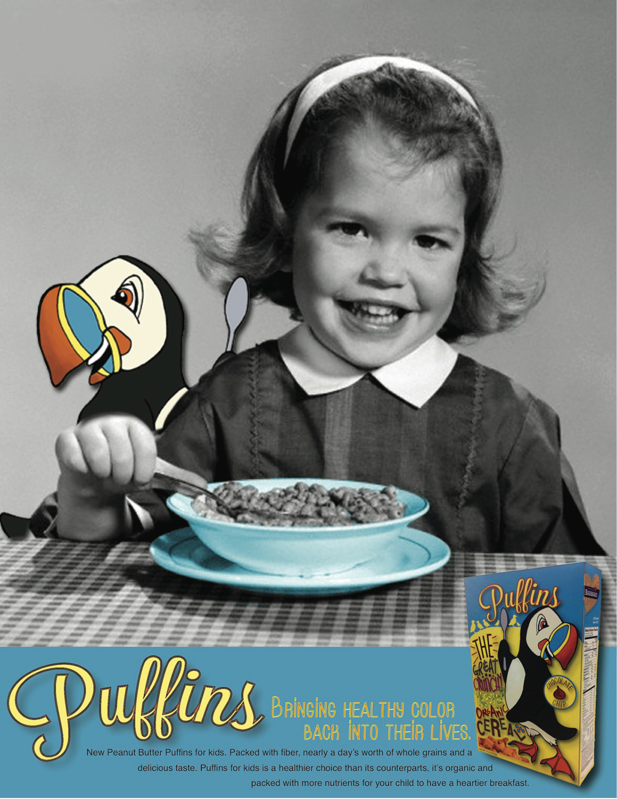 Cereal puffins healthy kids
