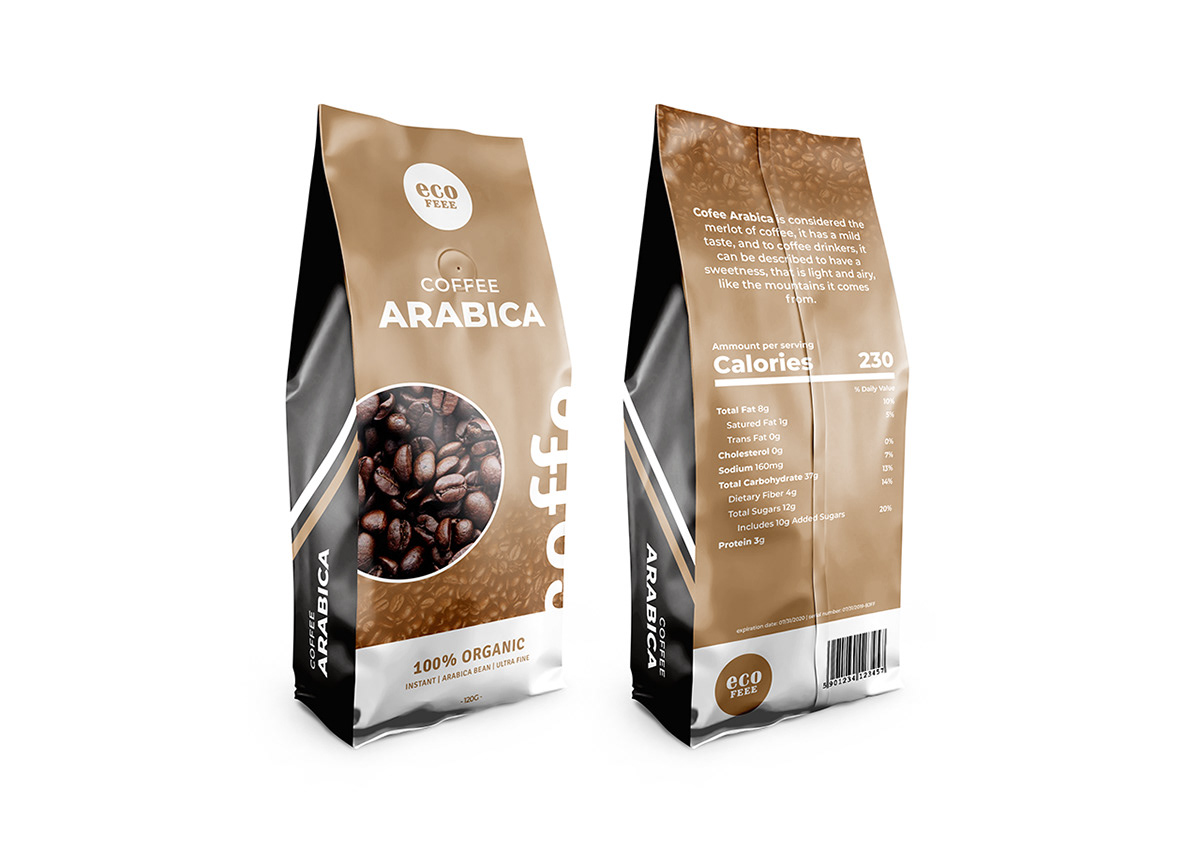 Coffee Packaging product design 