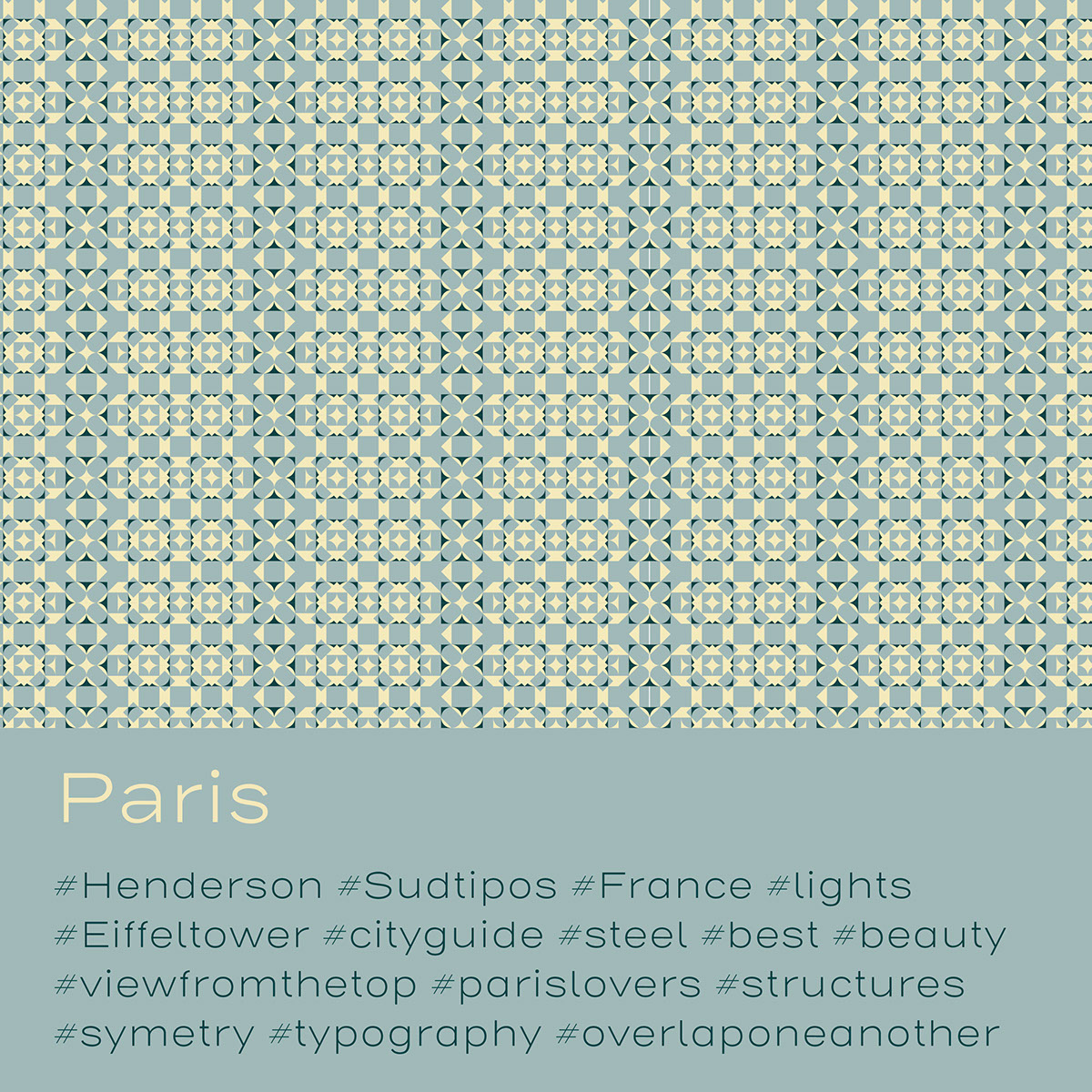 sudtipos overlaponeanother typography   font Patterns Cities countries hashtags