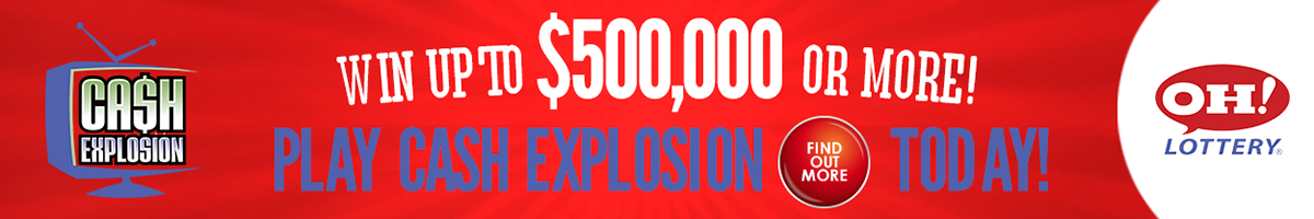 Lottery ohio Ohio Lottery banner ads money cash cash explosion