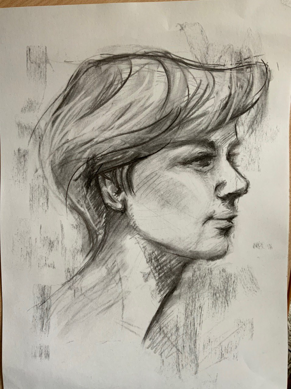 autoportrait Digital Art  ILLUSTRATION  painting techniques portrait Techniques