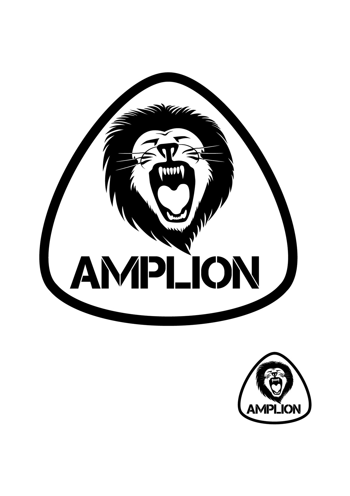 Amplion Leon logotipo leon sintesis leon amplificadores