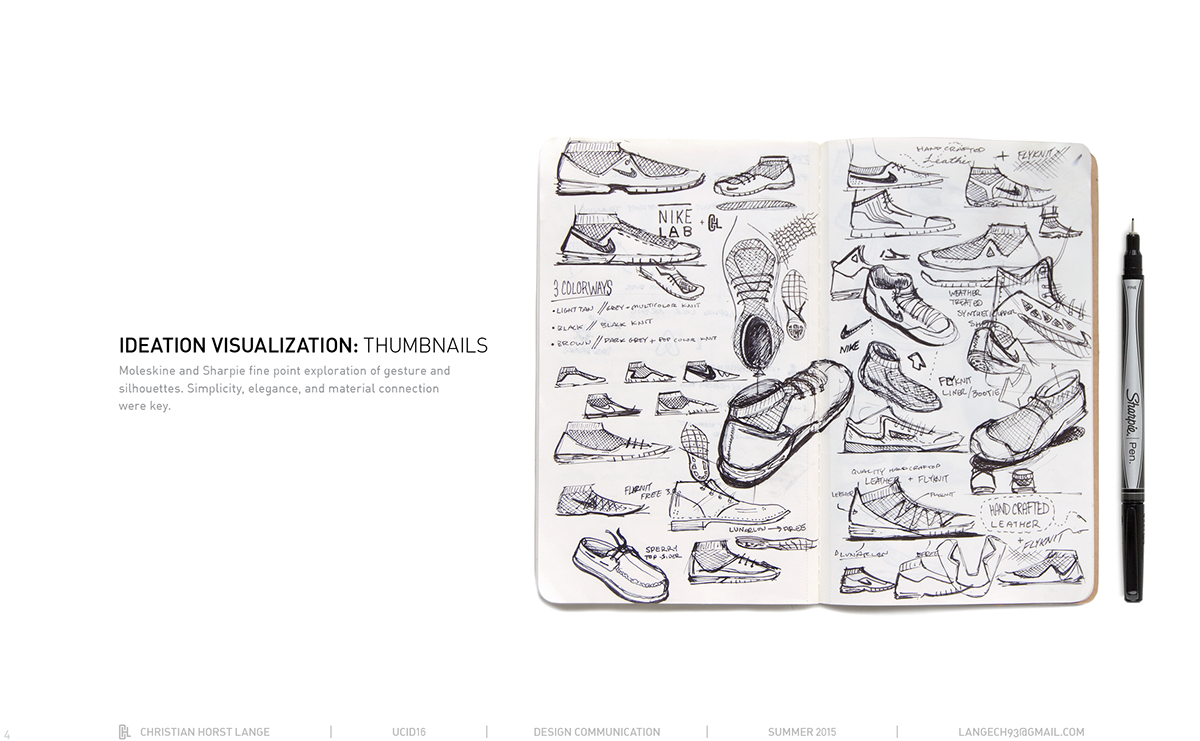 Nike concept kicks Illustrator photoshop sketch footwear Render uc cincinnati CHL UCID16 shoe footwear design nikelab Sportswear