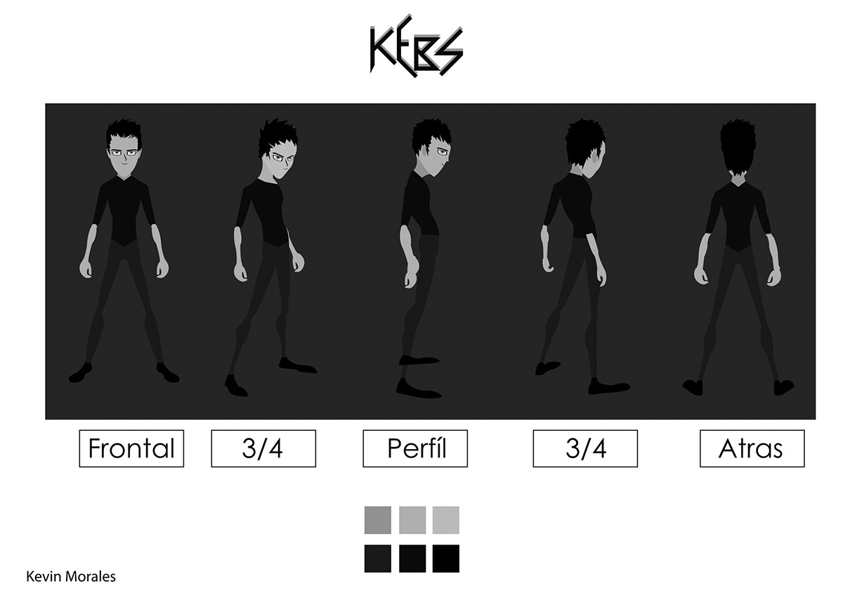 kebs animacion Model Sheets peru