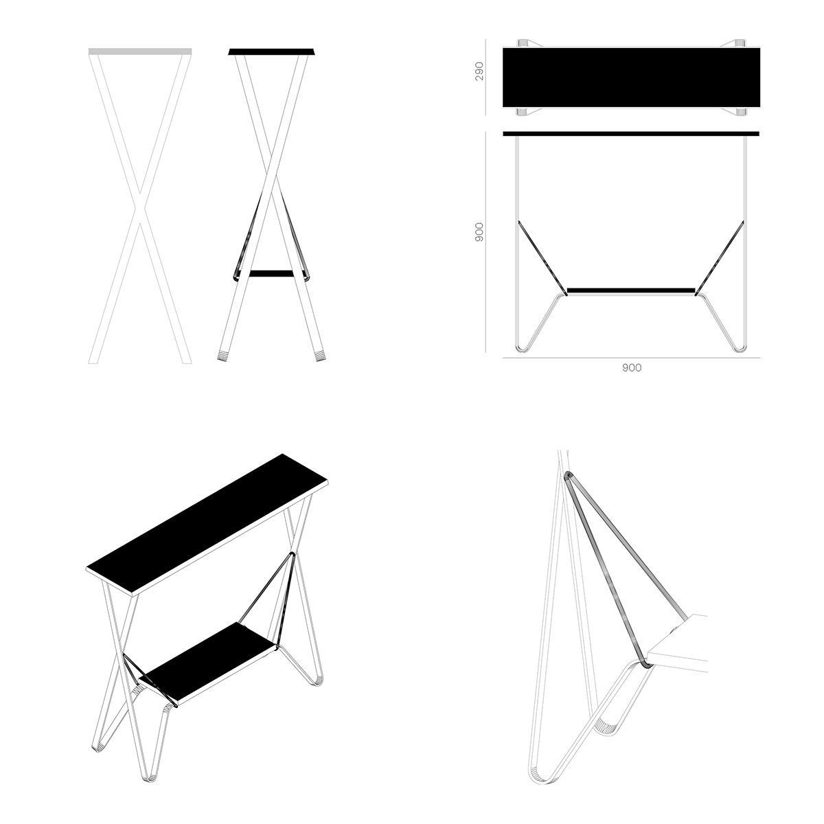 display stand structures
