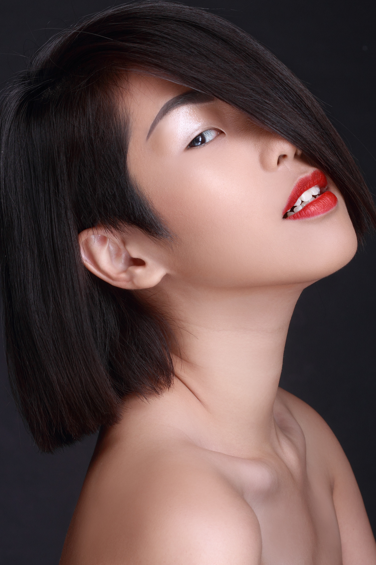 makeup artist oriental beauty Cosmetic asian surabaya indonesia agency larascream niken xu female model