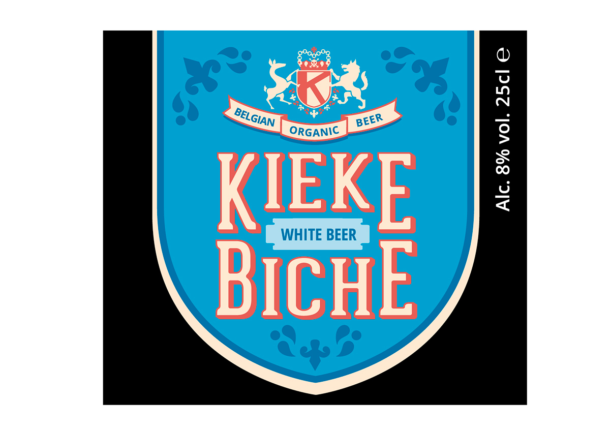 Beer Packaging heraldic kiekebiche blason