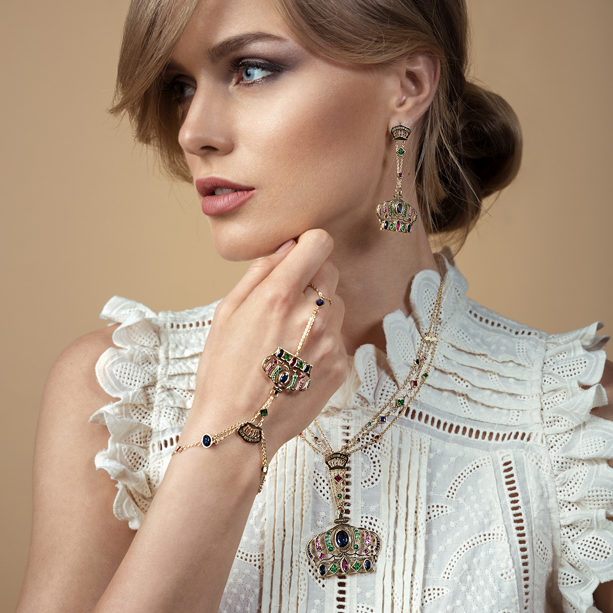 Adobe Portfolio Jewellery beauty highendretouch skinretouch martinaromanoretoucher