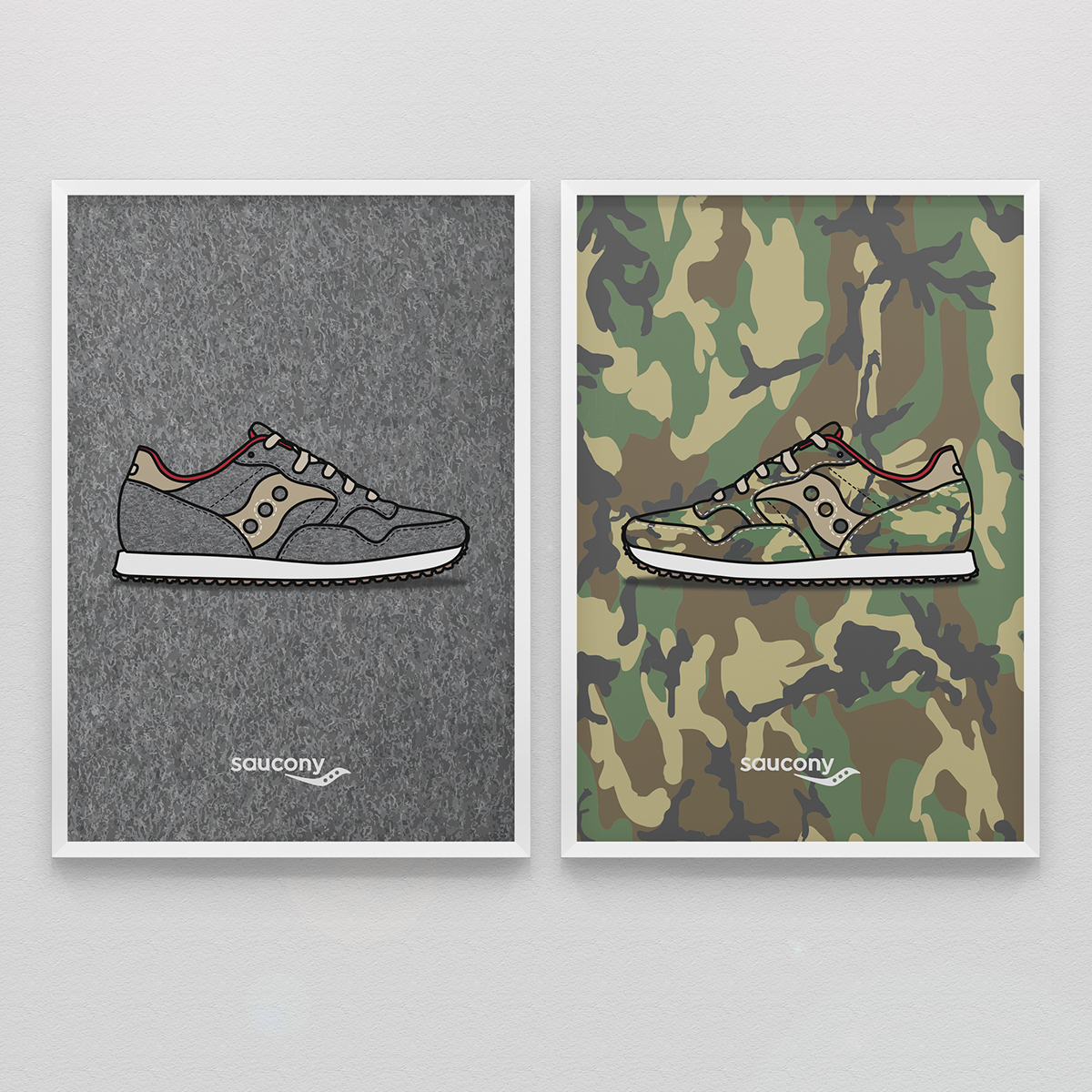 Adobe Portfolio saucony lodge pack instagram posters kickposters sneakers sneakerheads DXN Trainer dan freebairn