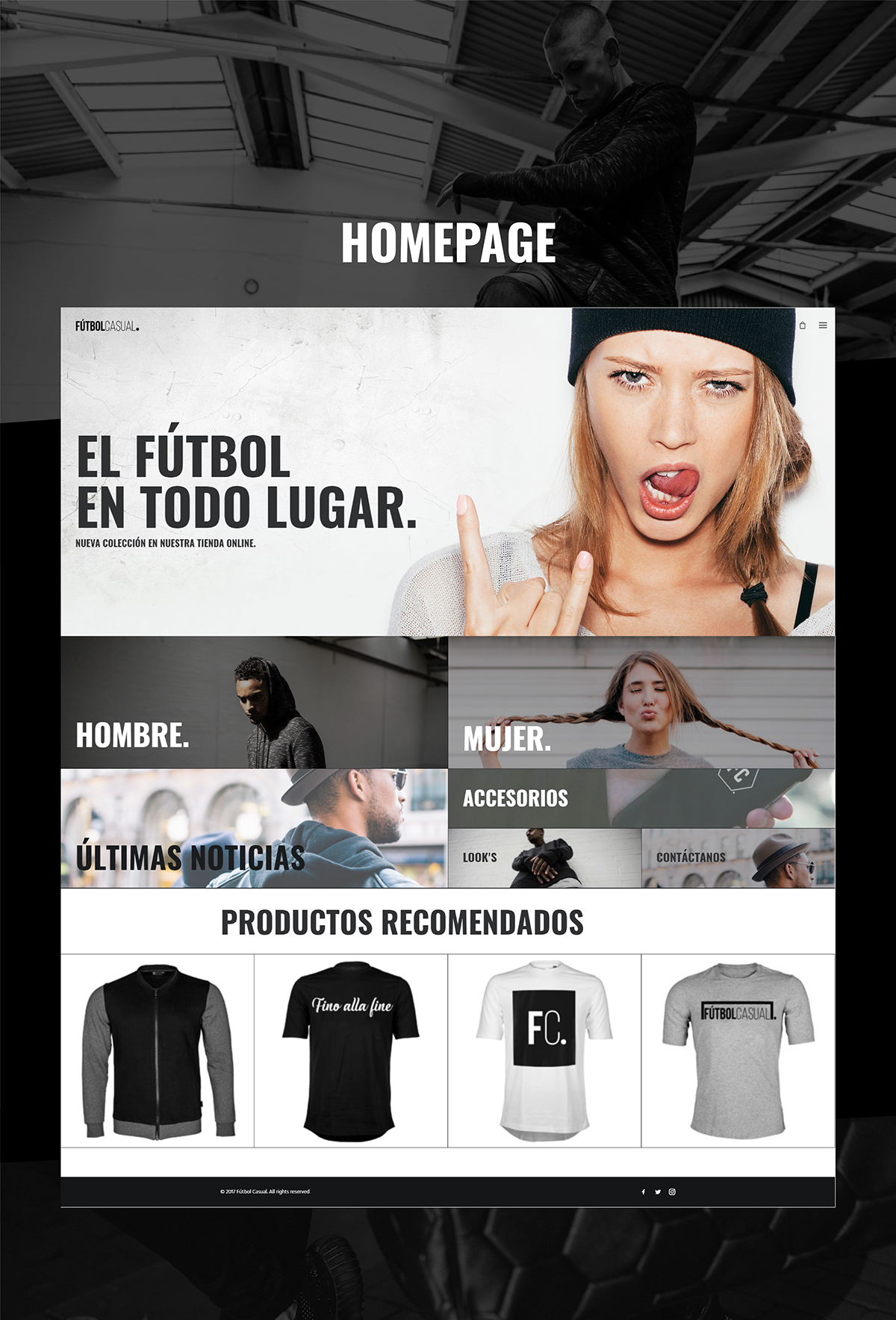 Website Diseño web Fashion  branding  Web Design 