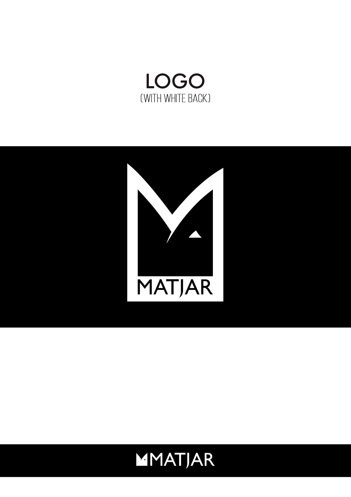 Matjar Mens wear wear man M logo