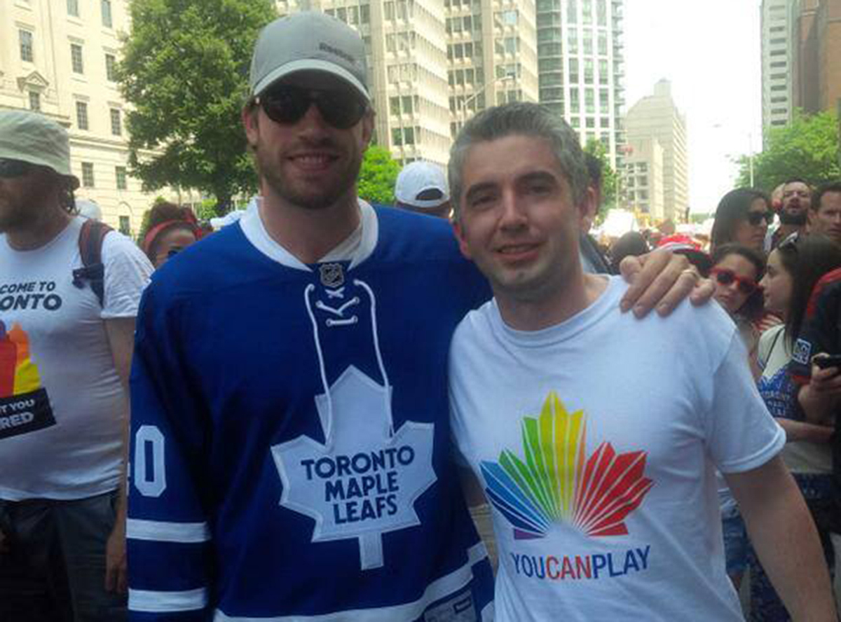 equality hockey You Can Play ice hockey gay rights rainbow Canada