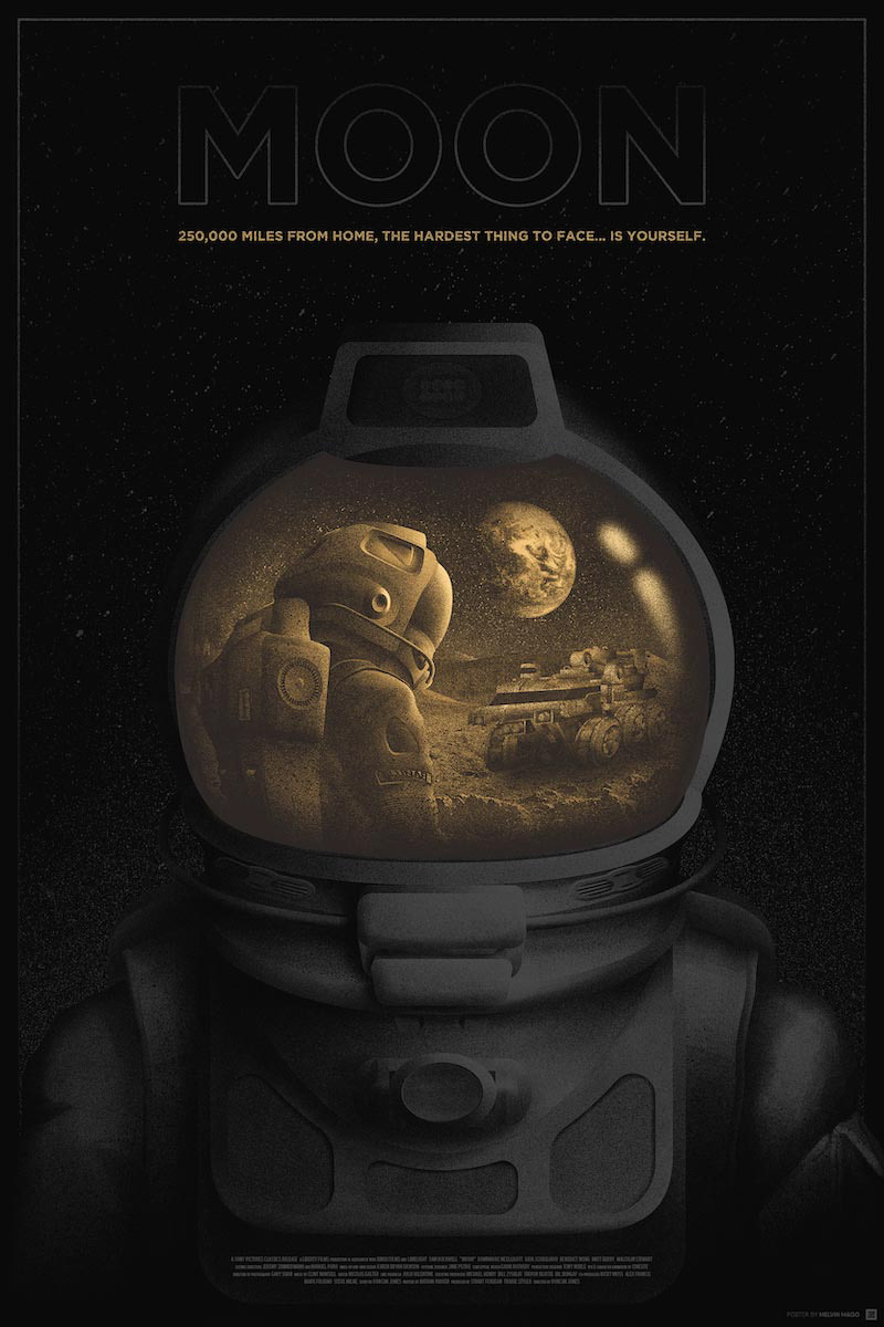 2009 Moon Alternative Movie Poster