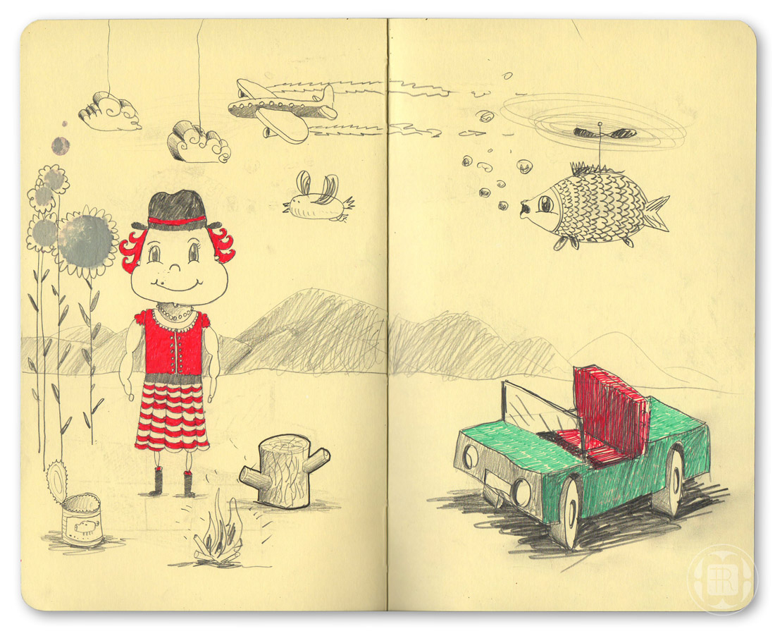 sketches Paintings illustrations books for children
