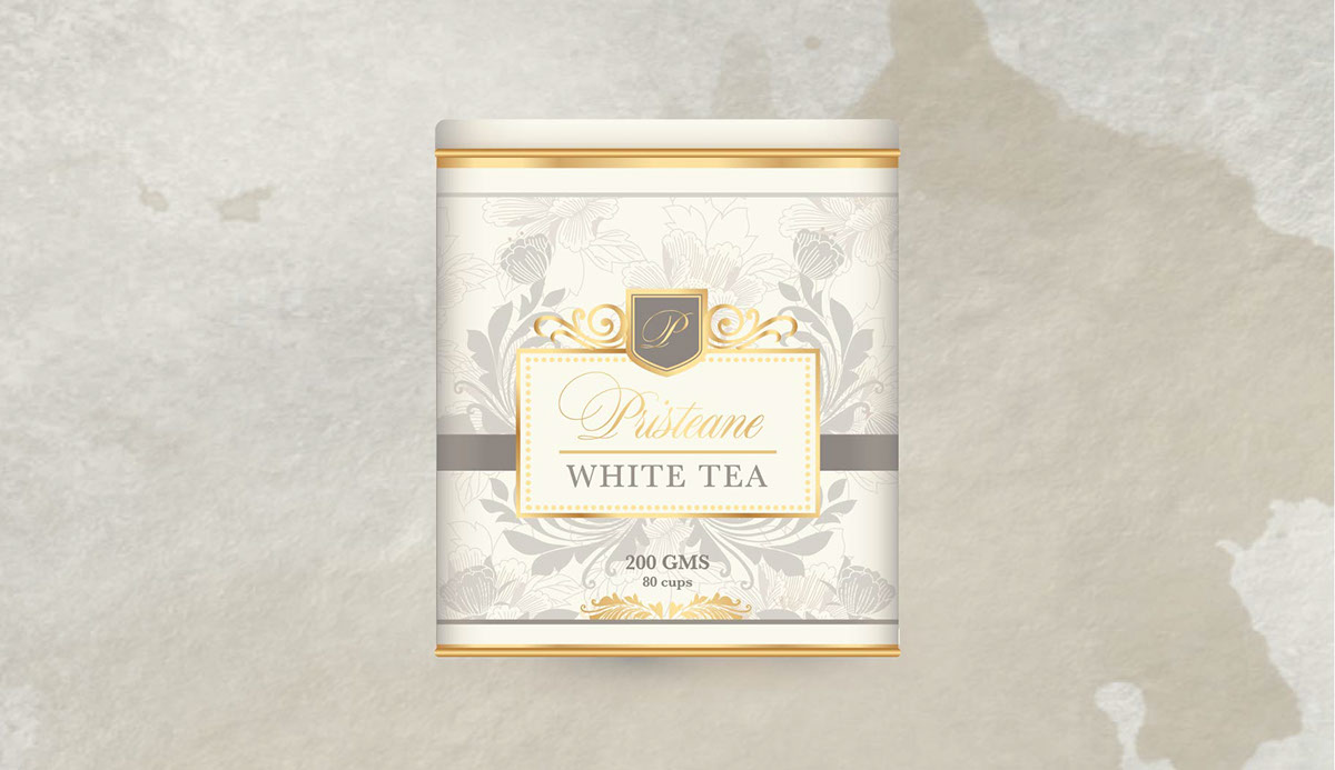 Tea Packaging luxury food design healthy tea teatime floral Luxurytea