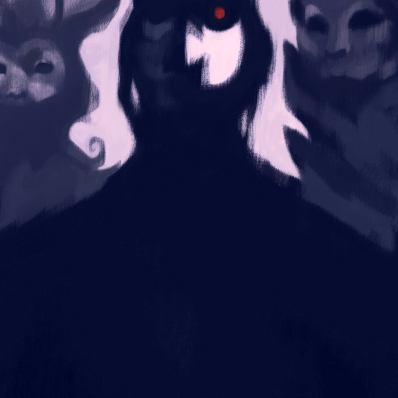 faces portraits Character dark wacom Werewolf hybrids mask doppelganger monsters spell Masquerade Metamorphosis crossbreed Terror