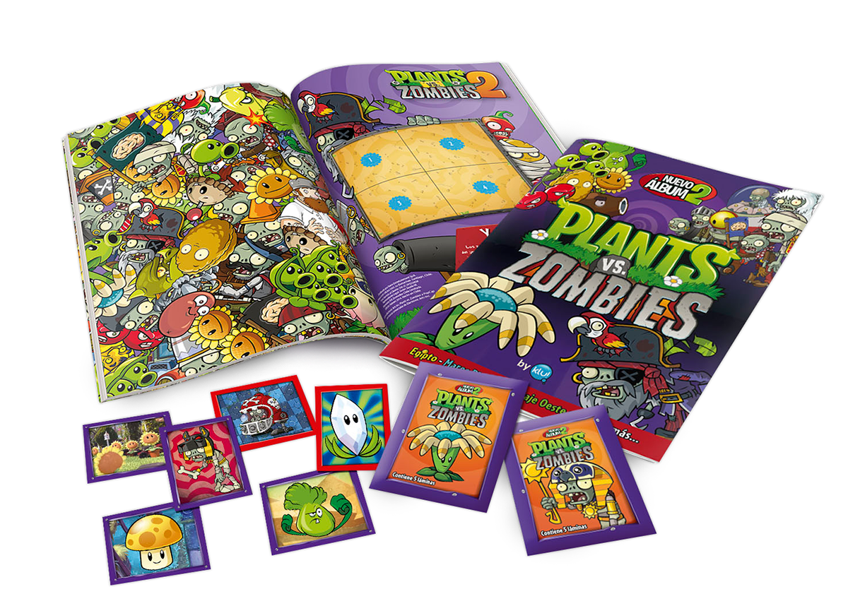 Album sticker pvsz2 PvsZ pvz pvz2 plants vs zombies zombie zombies plants