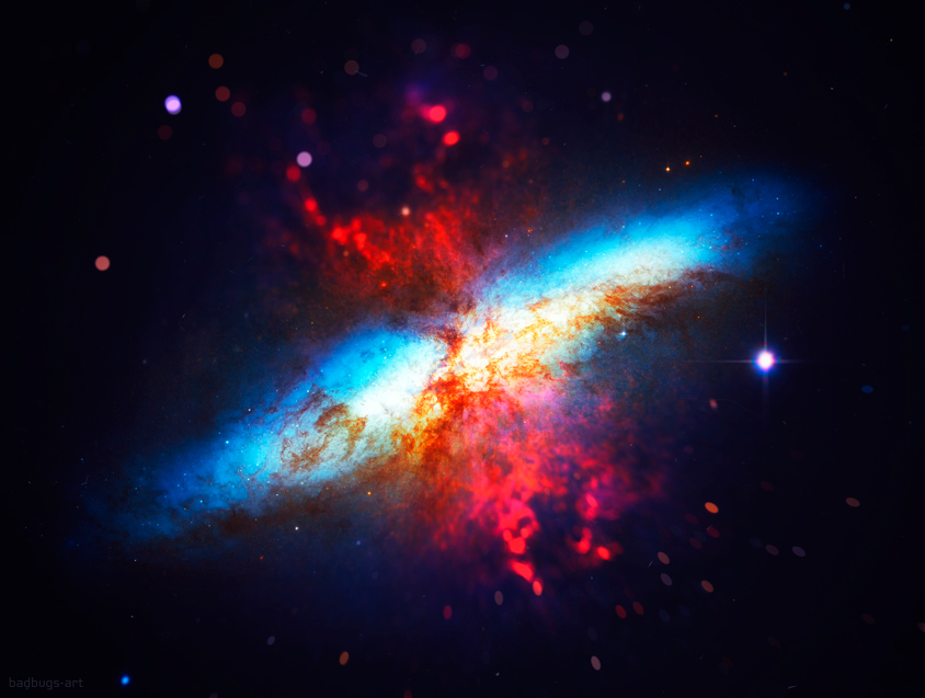 universe Space  galaxy macro micro minature Tilt-shift nebula astronomy pink BigBang