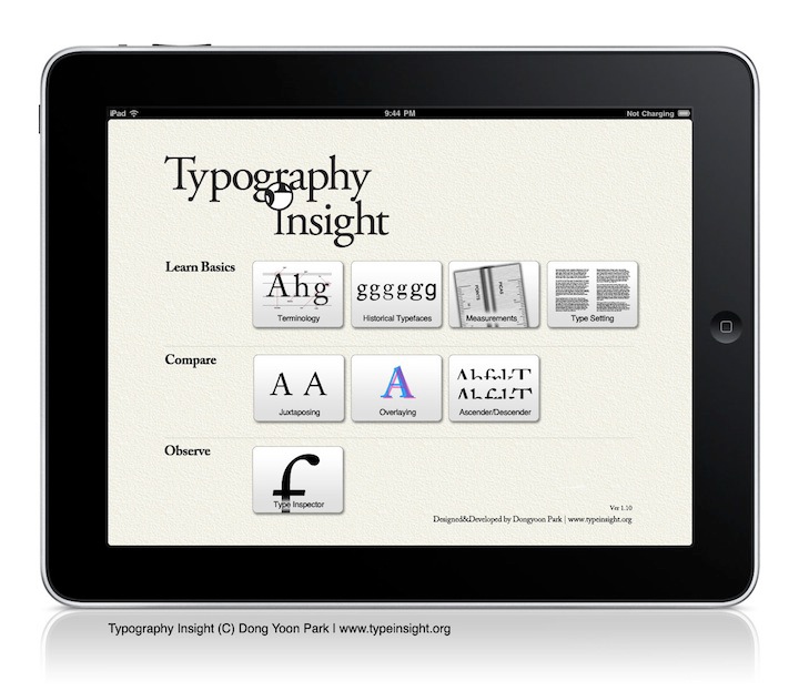 mobile ios iPad Education Typeface learning type appstore itunes student