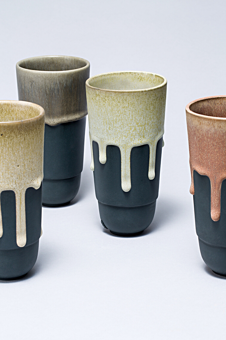 ceramics  cup glaze art design