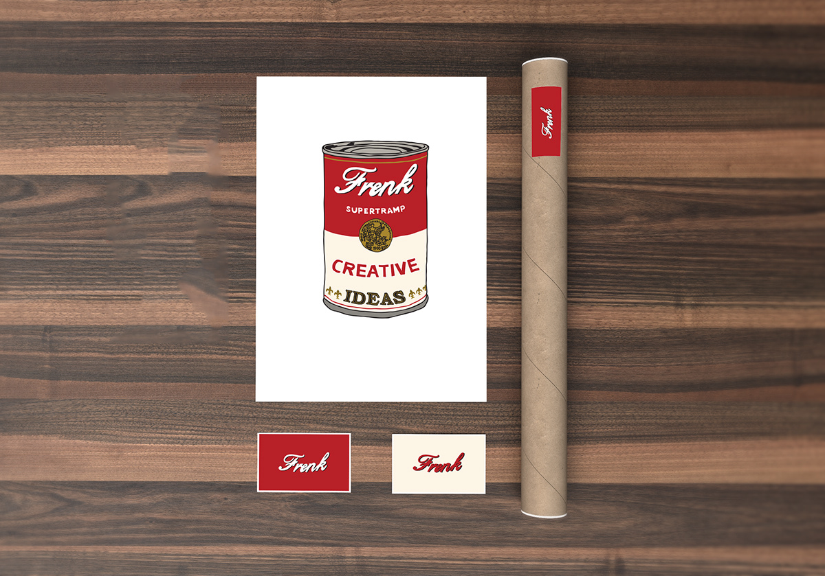 campbell inspiration Mockup Soup creative poster Self Promotion