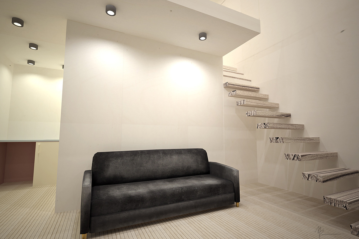 house 3ds max photomanipulation vray V-ray rendering
