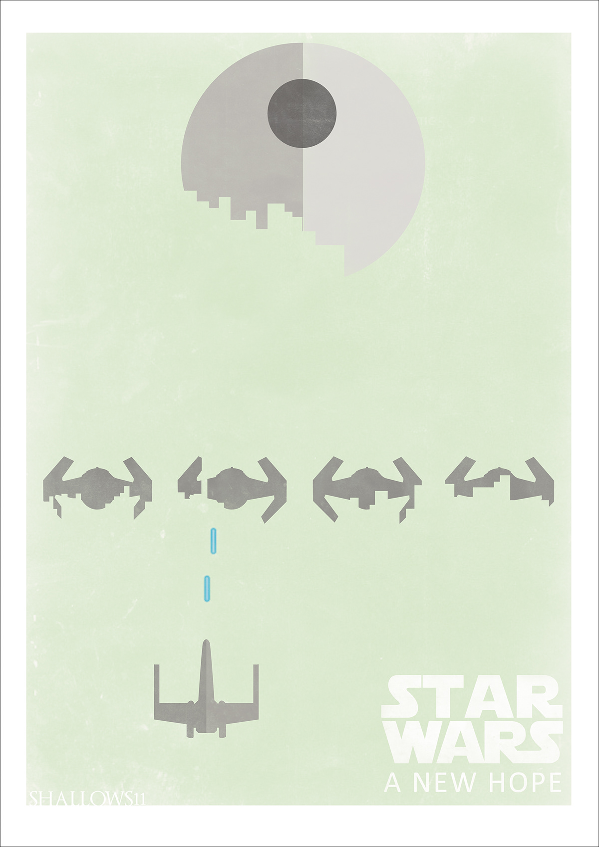 Sam Hallows  star wars  vector film posters Movie Posters