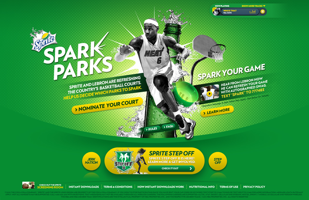 Sprite Spark Parks :: Behance