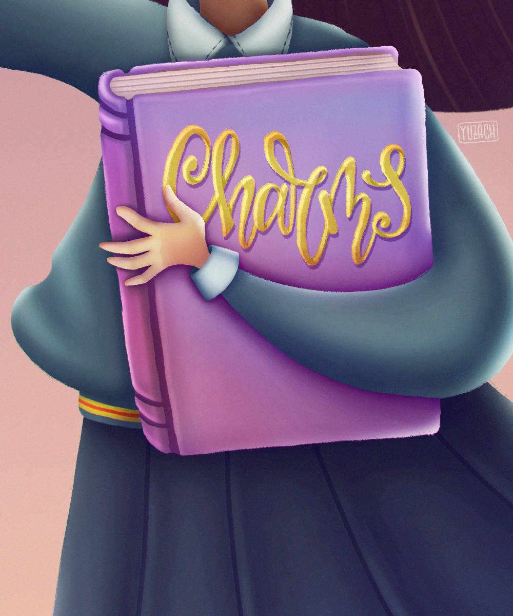 Drawing  art ILLUSTRATION  cartoon Character design photoshop harry potter Hermione Granger fan