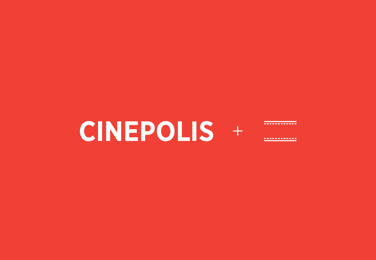 branding  Cinepolis visual identity 3D Mexican Logotype identity
