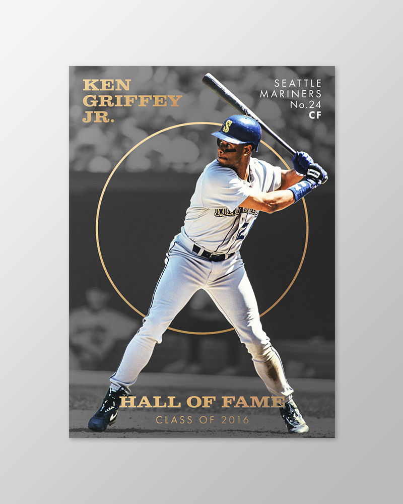 Adobe Portfolio baseball sports collectors memorabilia typography   Layout