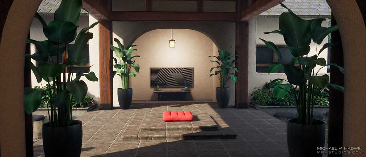 architecture environment art Environment design Game Art photorealism props realtime vr VR Home Scene