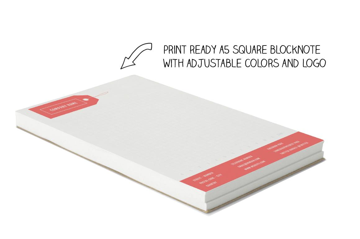 blocknote template print