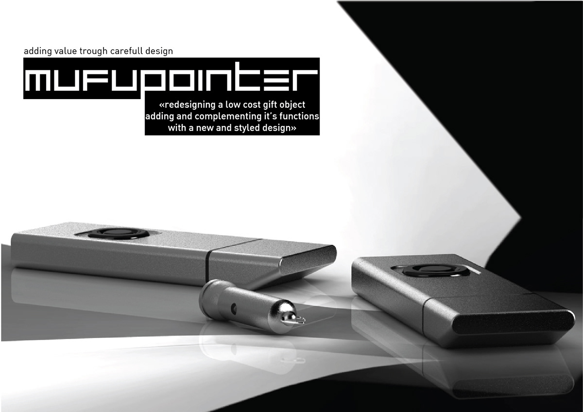 mufu Pointer laser artur branco industrial product designer