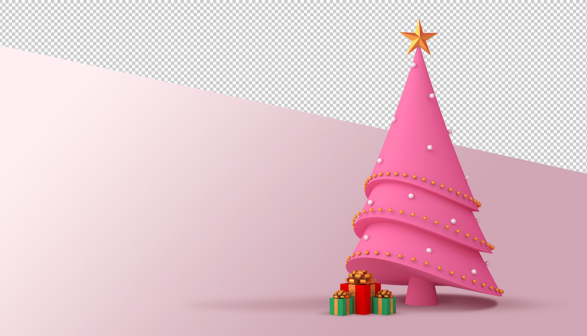 3D celebration Christmas gift happy merry newyear sale Tree  xmas