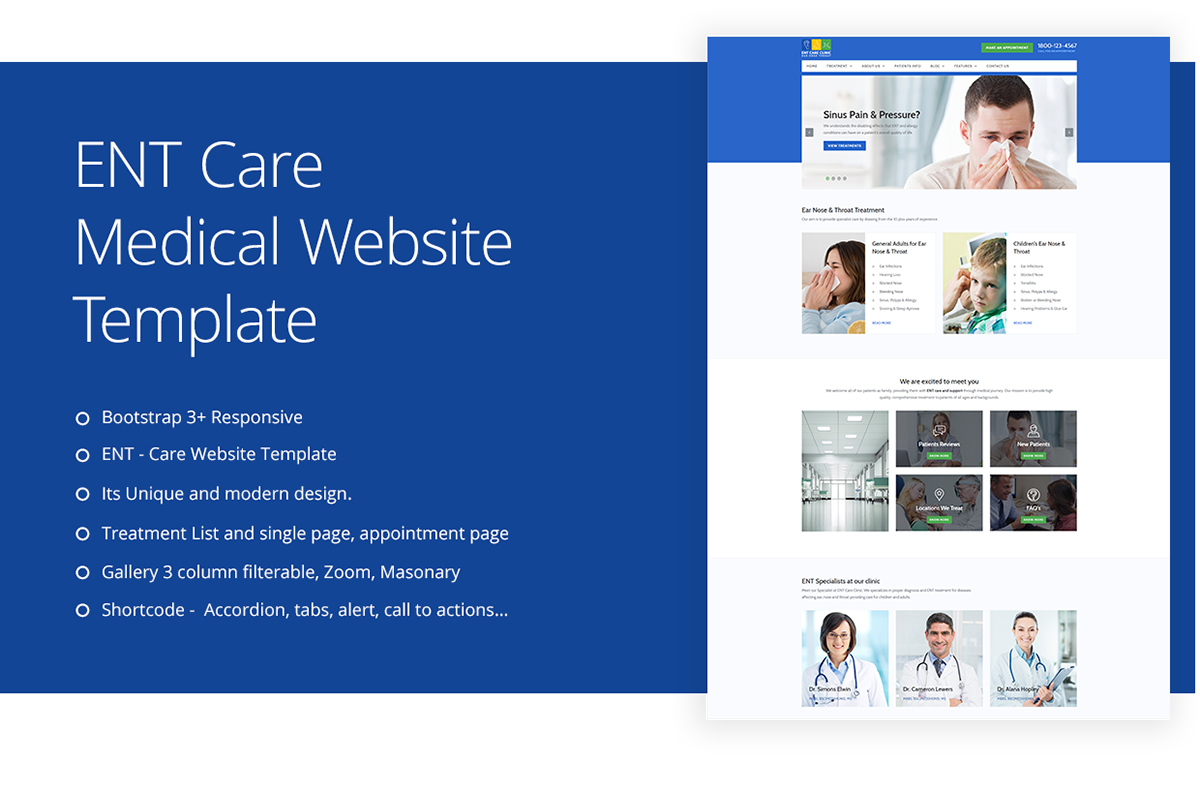 medical websitetemplate eyecare websitedesign Helathcare creative
