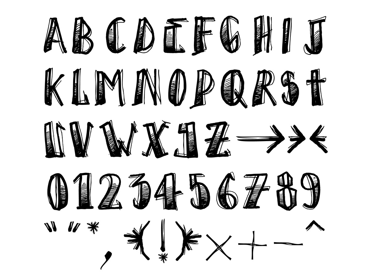 rebel8 mike giant Typographie handwriting chicanos Joshy D