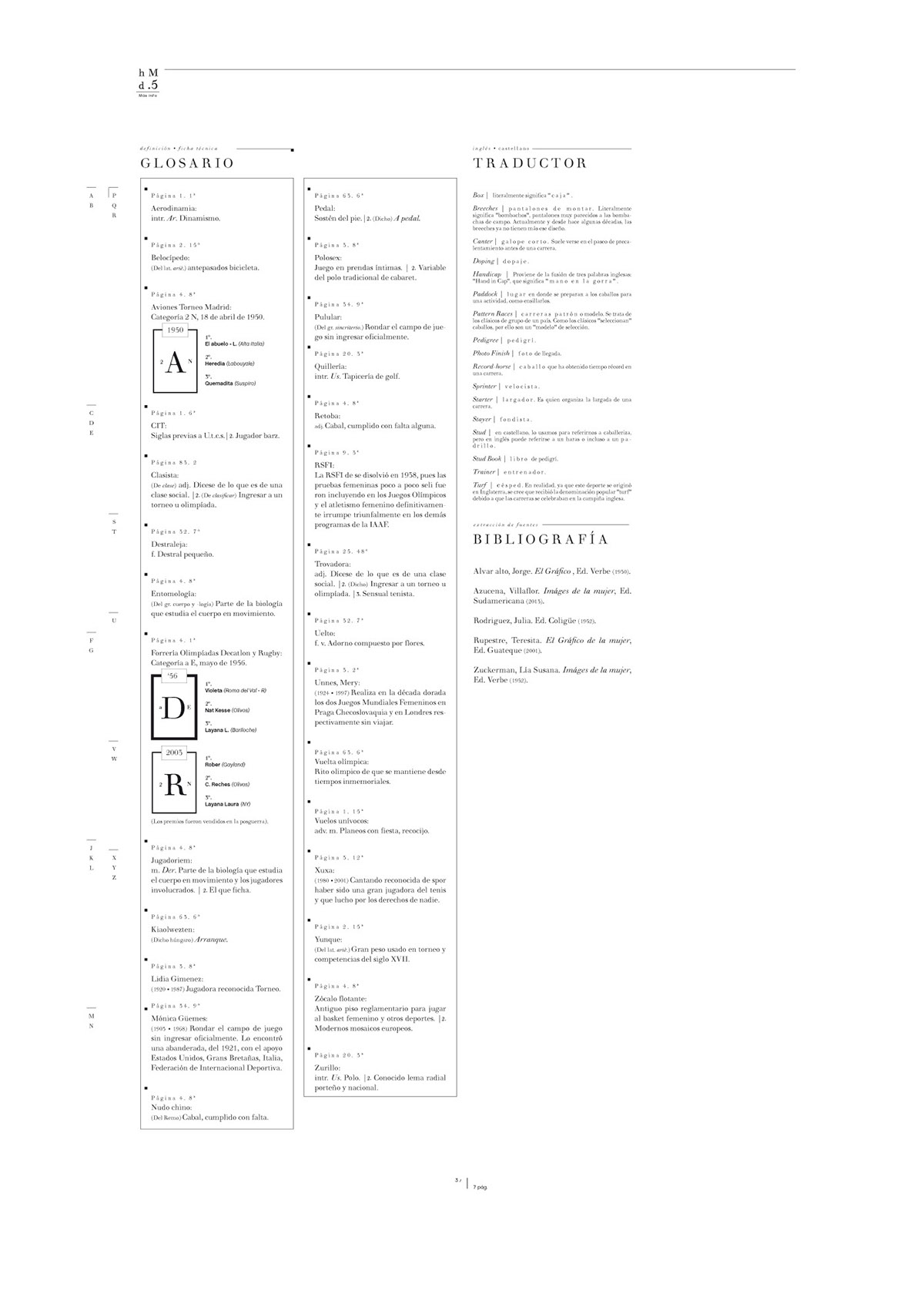 editorial longinotti fadu publicación longinotti tipologia paginas pages type malena castanon maleni b&w