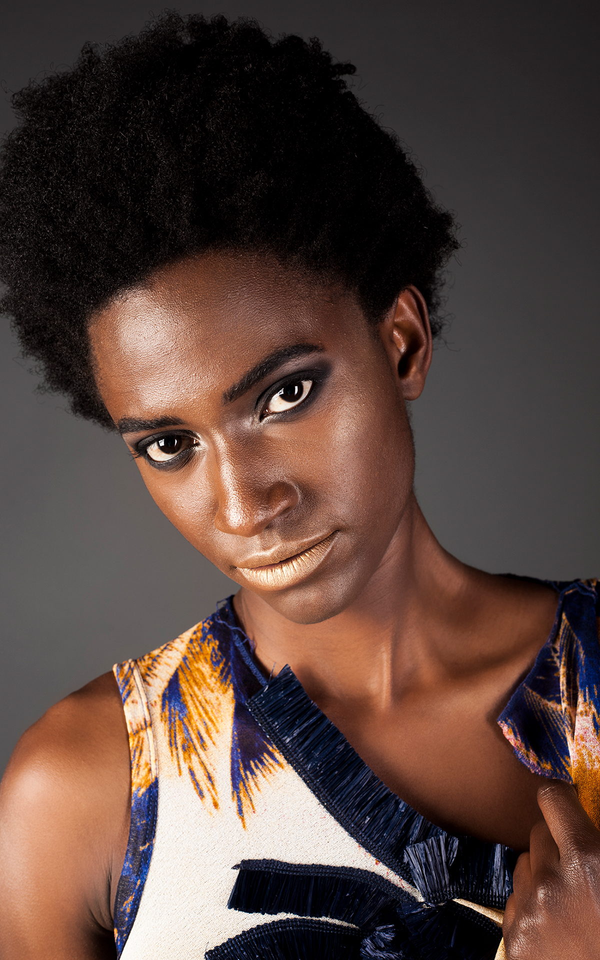 Color model black model fashion photography afro