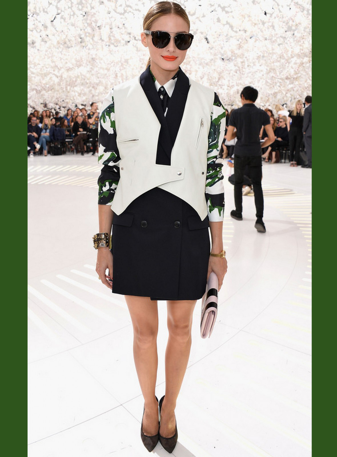 oliviapalermo Dior 2014black White olivegreen envy