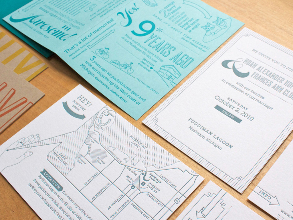 invitations  letterpress