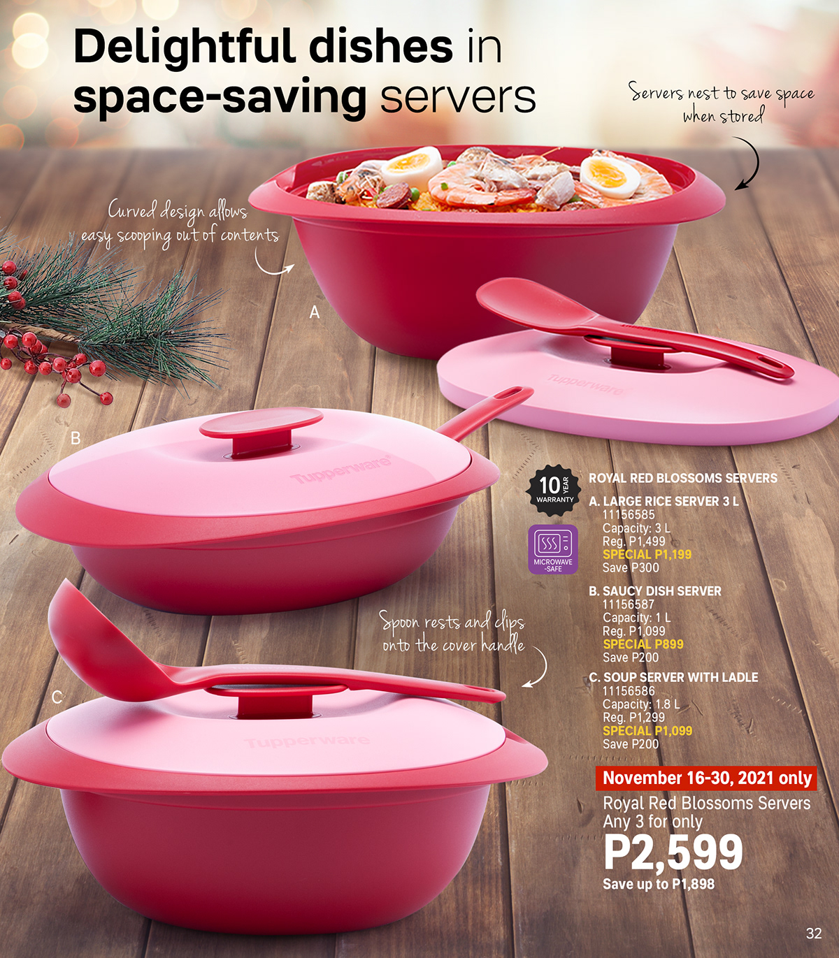Advertising  brochure Christmas copywriting  philippines tupperware Tupperware Brands PH