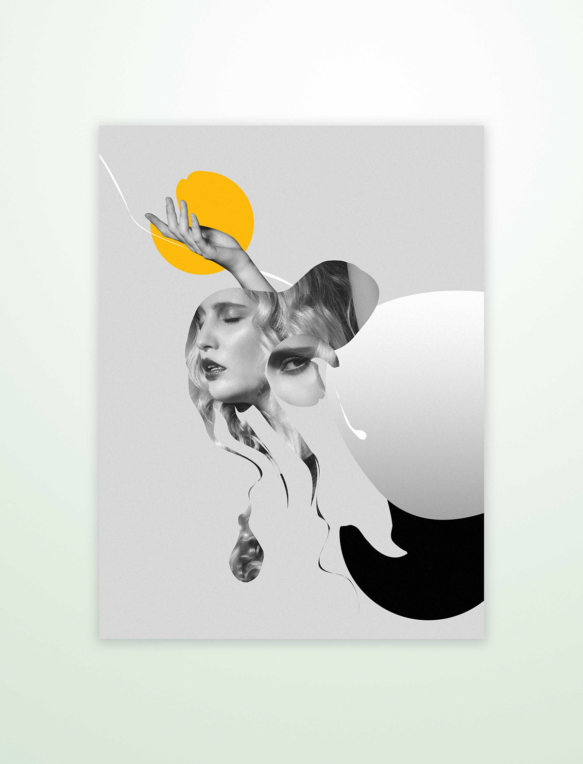 collage poster graphic design  Digital Art 