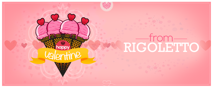 rigoletto ice cream cake social media facebook cover pages pink occasion