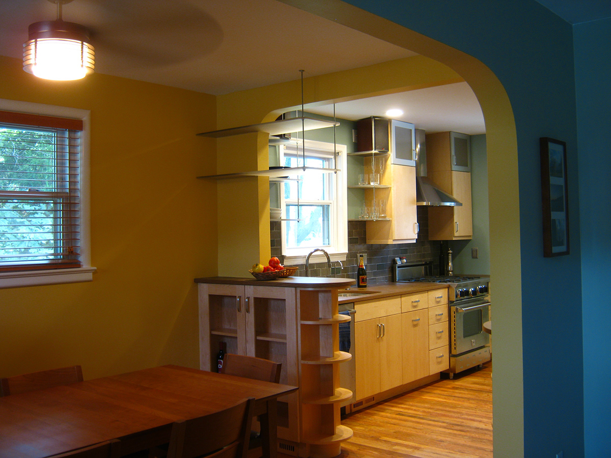 Kitchen Renovation Richlite executive cabintery cree 3form Custom Cabinetry