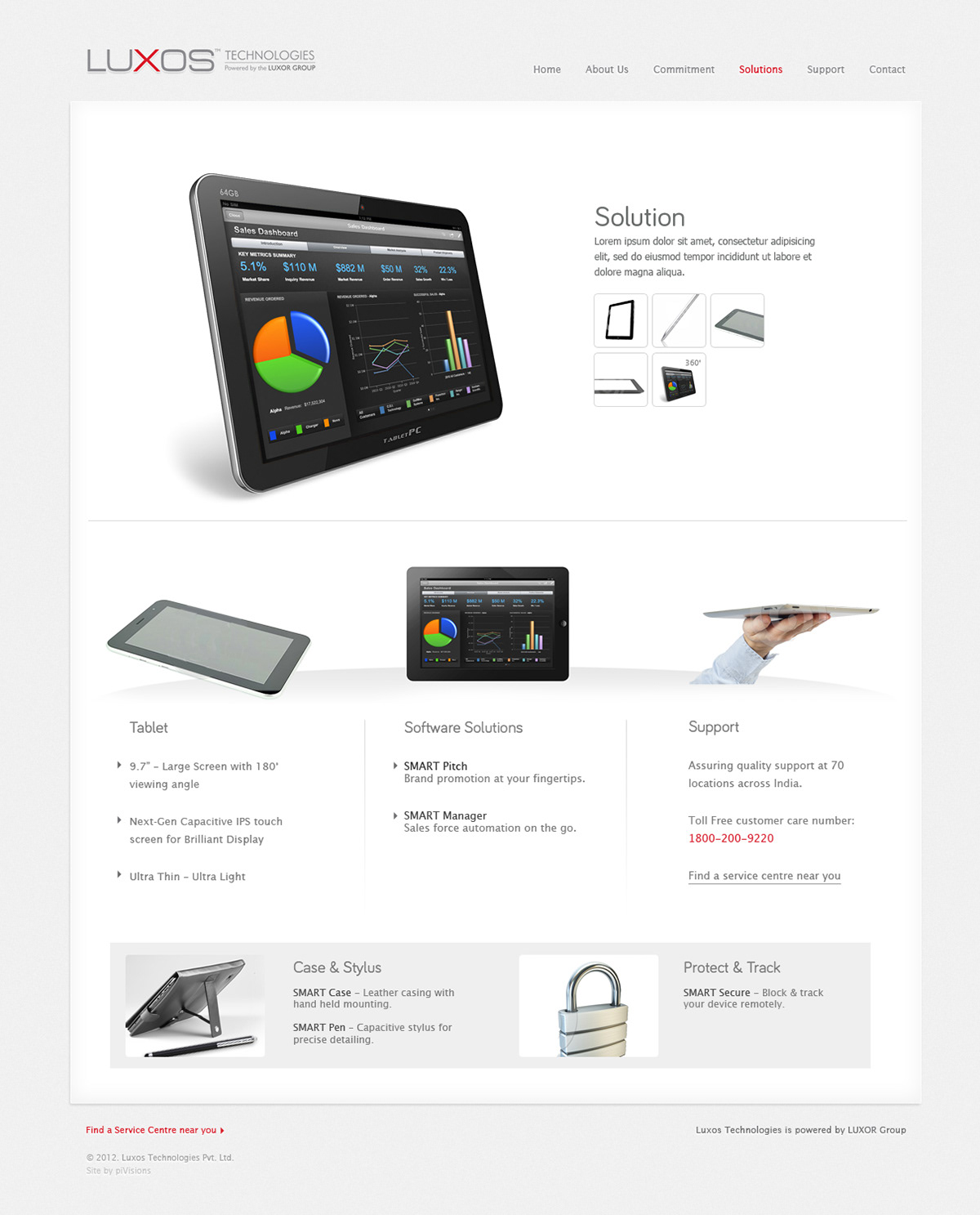 luxos  Technology tablet  software  hardware MUMBAI